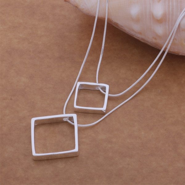 Silver Color Necklace fashion jewelry