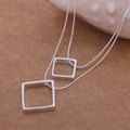Silver Color Necklace fashion jewelry