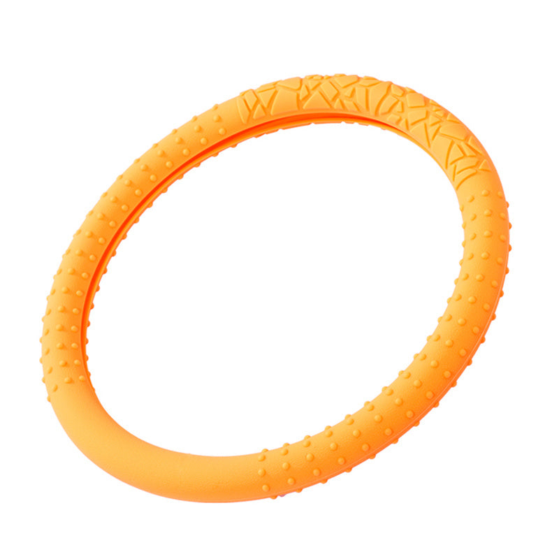 Car Anti-skid Wear-resistant Geometric Pattern Silicone Steering Wheel Cover