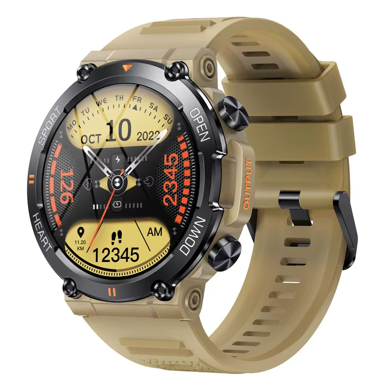 K56Pro Smart Watch for Men Heart Rate Blood Bluetooth Sport 400Mah Long Standby 1.39 Inch 360*360 HD Screen Outdoors Smartwatch