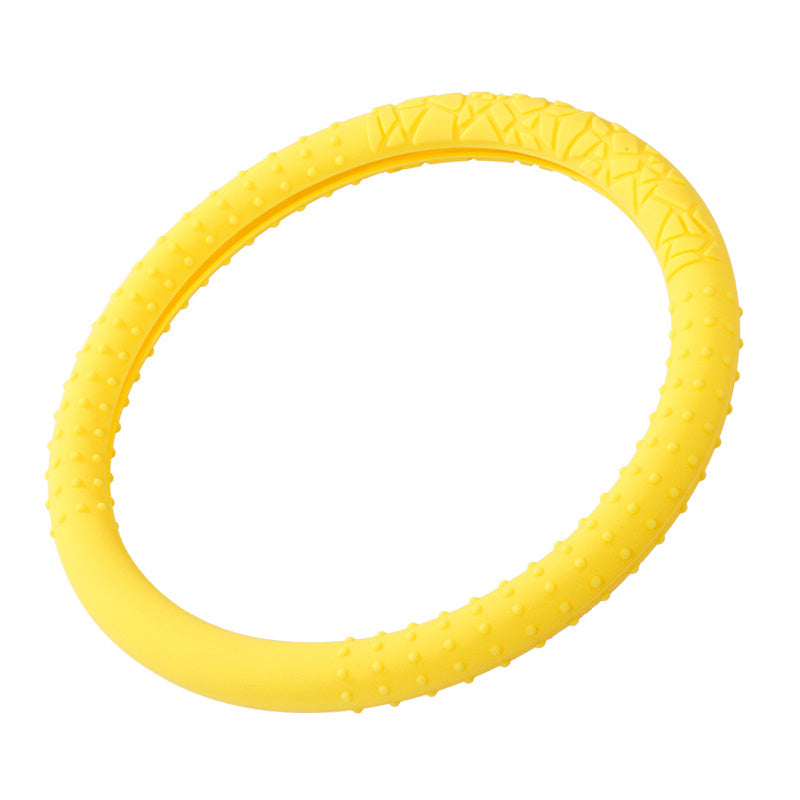 Car Anti-skid Wear-resistant Geometric Pattern Silicone Steering Wheel Cover